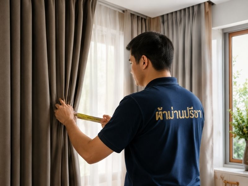 รับออกแบบติดตั้งผ้าม่าน